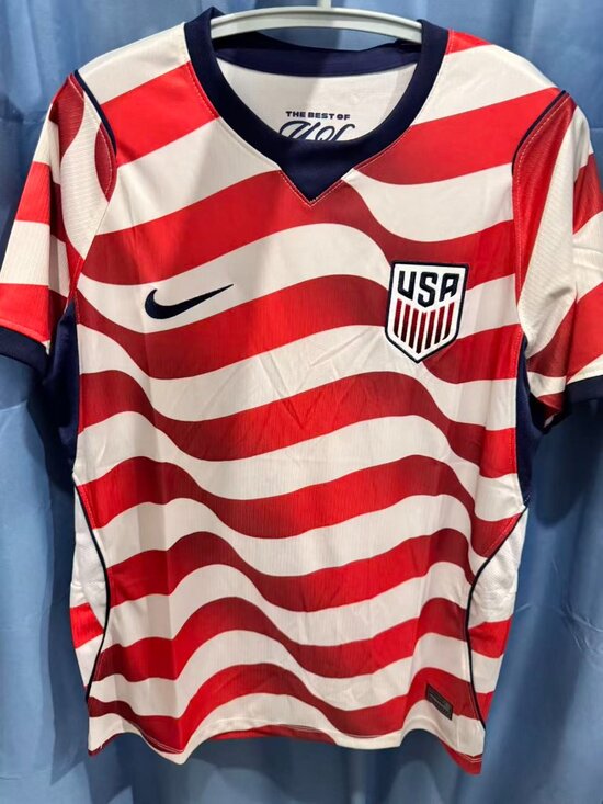 Nike Tops - Nike USA Soccer Jersey Red White Size M